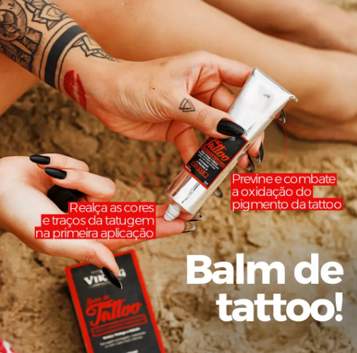 Balm revitalizador de tatuagem - Viking