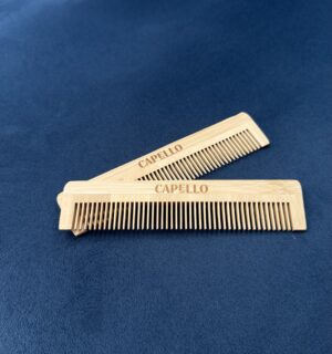 Pente de madeira para Barba Capello