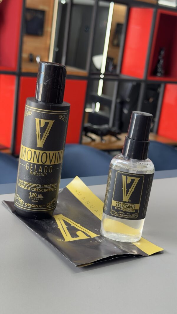 Tônico de Barba e Cabelo Fortalecedor - V7 Original
