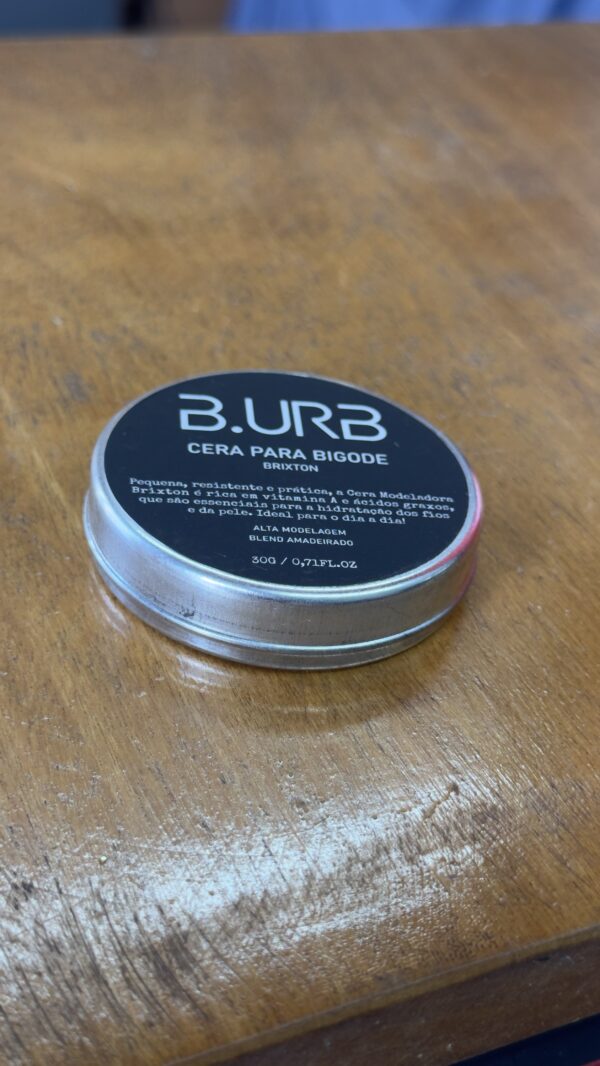 Cera modeladora para Bigode e Barba Brixton - BURB